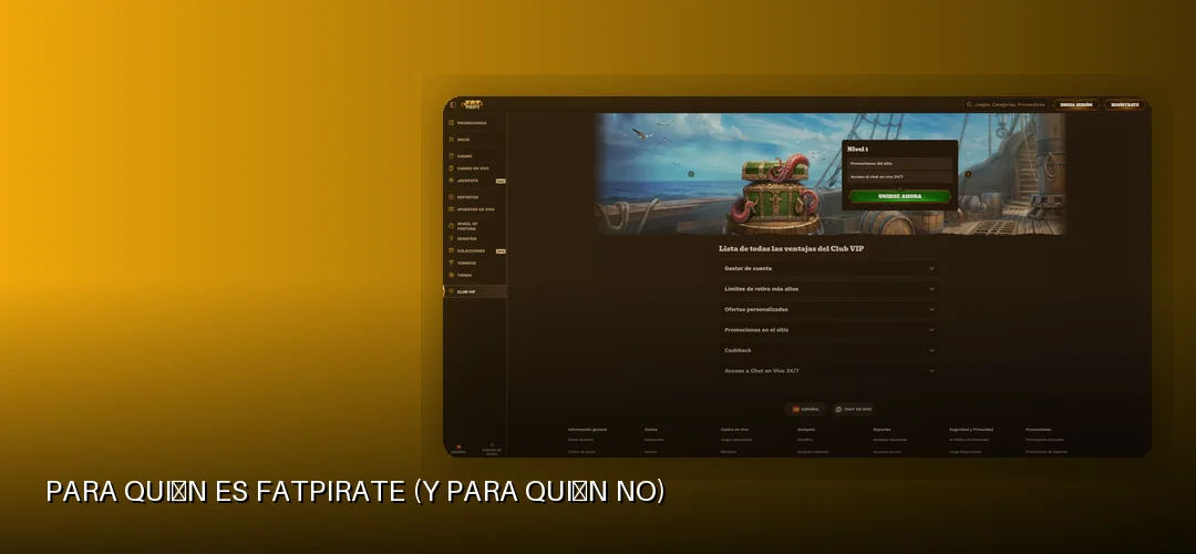 Para quién es FatPirate (y para quién no)